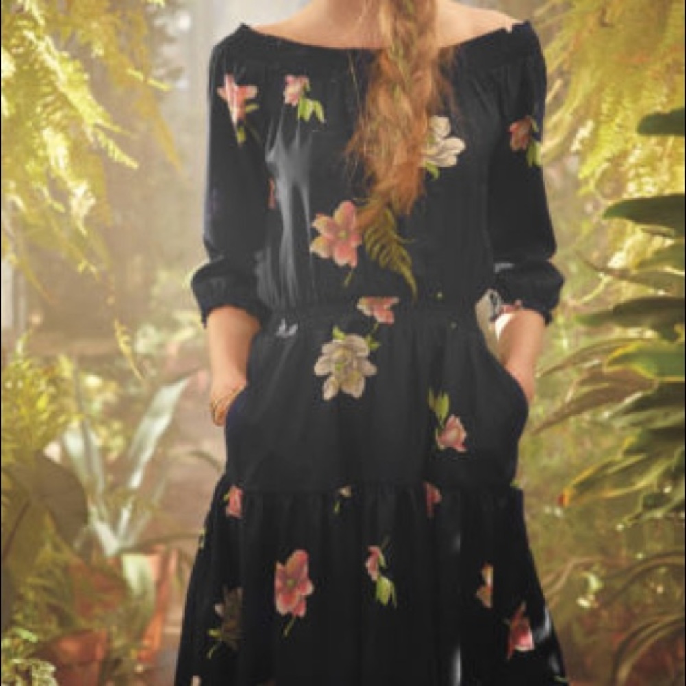 Anthropologie Lolanthe Dress Size Small
